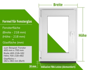 Fenêtre de sous-sol DIN gauche extérieure en aluminium <span class=keywords><strong>anthracite</strong></span>, intérieur blanc, horizontale, double vitrage 32 mm, protection thermique, insonorisation - Product Image 3