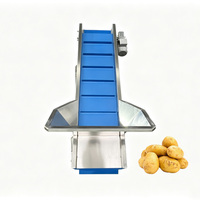 Elektrische golvende aardappelchipsnijmachine met motor 220V/380V 304 roestvrij staal voor groente- en fruitverwerking