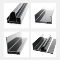 Profilé d'extrusion en PVC plastique de type Turquie pour fenêtres et portes