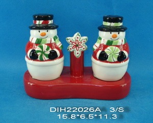 Cesta de cerámica con santa para decoración <span class=keywords><strong>navideña</strong></span>, <span class=keywords><strong>2022</strong></span> - Product Image 6