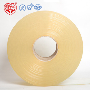 Rouleau de rideau <span class=keywords><strong>PVC</strong></span> transparent couleur miel doré, résistant au vent et aux UV, durable, pour entrepôts frigorifiques et entrepôts (disponible en gros) - Product Image 2