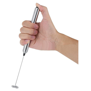 Costo efficiente portatile palmare AA azionato a batteria in acciaio inox frusta latte caffè schiumoso per caffè schiumoso - Product Image 2