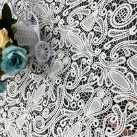 Tissu Vintage en dentelle pour enfants, 2023, Design de nœud de noix de coco, tissu français pour la couture