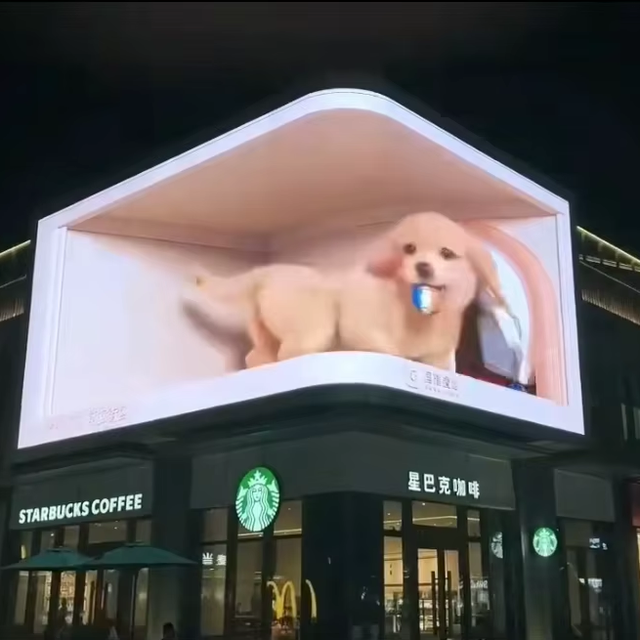Waterproof Outdoor Large Video Wall Display 3D P10 Digital Advertising LED Billboard Screen Outdoor Display Screen