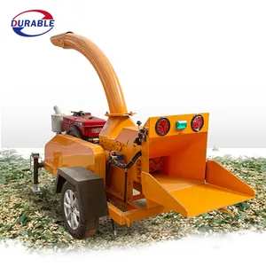 Hot Sale Wood Branch Shredder Garden Chipper with Tractor Industrial Cardboard Banana Trees Waste Pallet Shredding Machine