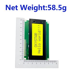Module d'affichage LCD à caractères 20*4 OKY4008 2004A, rétroéclairage jaune-vert 5V, écran LCD matriciel à points - Product Image 6