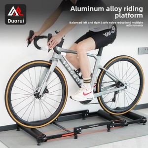 Rodillos de entrenamiento para <span class=keywords><strong>bicicleta</strong></span> de carretera, soporte profesional para <span class=keywords><strong>bicicleta</strong></span> de montaña, silencioso, para fitness en casa, de metal, talla única - Product Image 4