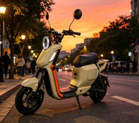 Moto électrique de style moderne avec phare LED et frein à disque, moteur 1000W, vitesse maximale 60-70 km/h, 60V pour usage quotidien