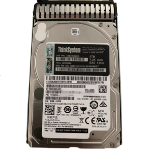 00YK024 HDD AUM7 2.5 "2TB 7.2K SAS 12Gb Hot Swap 512n HDD untuk Server SR650 - Product Image 1