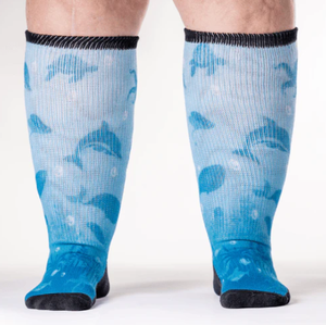 कस्टम महिलाओं के प्लस आकार के मोजे ने बांस फाइबर मध्य-उच्च ट्यूब अल्ट्रा-लड वाले सर्दियों के गैर-बाध्यकारी मोजे के लिए उच्च चालक दल - Product Image 2