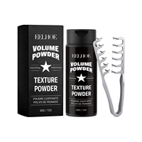 EELHOE Set Bedak Penata Rambut dengan Sisir, Volume Alami, Tekstur, Penataan Akar Rambut, Kit Perawatan Ringan