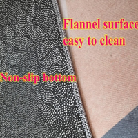 Factory Sale Washable Kitchen Floor Mat Anti-slip Custom 3D Printed Water Absorbent Kitchen Mat Set