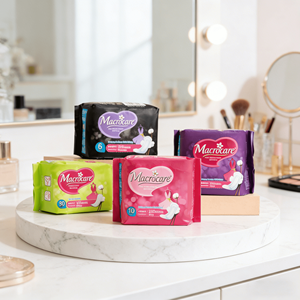 <span class=keywords><strong>Toallas</strong></span> Sanitarias Macro Care Ultra Suaves, Compresas de Higiene Femenina de Algodón - Product Image 5