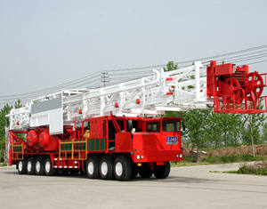 API แท่นขุดเจาะ ZJ10แบบเคลื่อนที่ที่ติดตั้งบนรถบรรทุกน้ำมันและก๊าซ - Product Image 2
