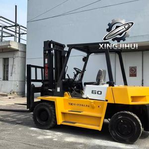 รถยก TCM FD60Z 6 ตัน รถยกมือสองจากญี่ปุ่น 6 ตัน เครื่องยนต์ Isuzu 6BG1 รถยกใช้แล้ว รถยกใช้น้ำมันเชื้อเพลิง 3000 มม. 6000 กก. - Product Image 4
