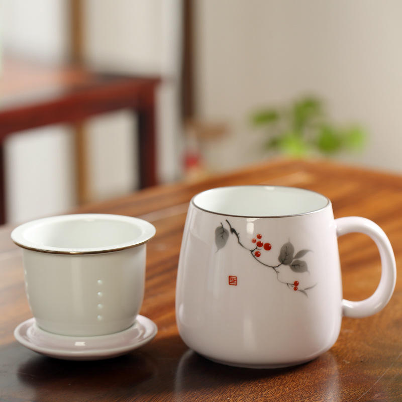 Rose clair-fruits d'automne