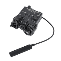 Pointeur laser tactique WADSN à haute puissance, aluminium rouge et infrarouge, LED réglable, léger et durable WD06102