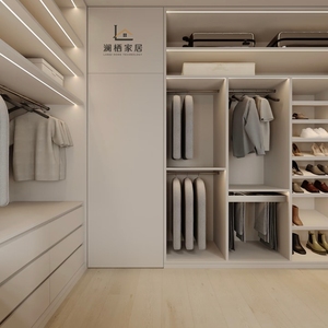 <span class=keywords><strong>Armario</strong></span> Moderno Minimalista <span class=keywords><strong>con</strong></span> Diseño Interior Personalizado, Zapatero y Puerta de Vidrio <span class=keywords><strong>con</strong></span> Sistema de Almacenamiento <span class=keywords><strong>para</strong></span> Apartamentos en Sídney - Product Image 1
