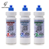 Composé de polissage et crème de lustrage North Wolf à base d'eau 500 ml pour voitures, fabrication OEM pour le detailing automobile
