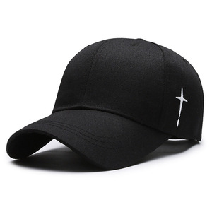 Unisex đơn giản màu rắn Mũ bóng chày thể thao phong cách giản dị hip-hop thanh Mũ bóng chày - Product Image 2