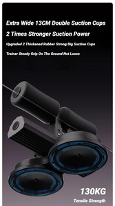 Fitness Situp Aid Abdominal Sit-up Assistantyogawaist y extractor de entrenamiento de músculos abdominales ventosa portátil multifunción - Product Image 3