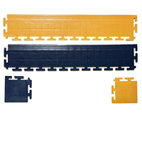 Dalles de sol modulaires en PVC emboîtables, robustes, pour garage industriel et atelier