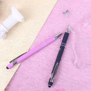 Promotional Cheapest Aluminum Ballpoint <b>Stylus</b> <b>Pen</b> <b>With</b> Soft Rubber Touch Screens Cheap Custom Logo for Mobile Phone Ball Point - Product Image 3