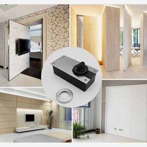 Thiết kế hiện đại thép không gỉ 360 độ xoay bản lề Dễ dàng cài đặt pivot cửa bản lề cho 120kg cửa gỗ - Product Image 5