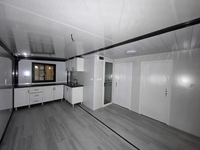 Conteneur Vemos empilable direct en expansion de maison Mini chambre pliante préfabriquée extensible à deux ailes