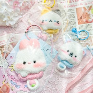 CHENXI Kawaii Cat Puppy Silicone Squishy Toy Ice Cream Pendant Stress Relief <b>Ball</b> Taba <b>Squeeze</b> - Product Image 3