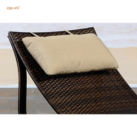 BHR-mobilier extérieur bali, côté piscine, rotin, lit en osier, salon de jardin, mobilier chinois, chaise de piscine pour deux personnes