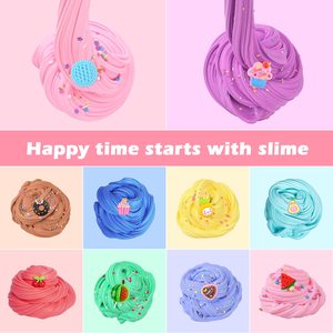 Mini Kit de Slime de Mantequilla Perfumado, Regalos para Fiestas de Navidad, Juguetes de Masilla para Niños, Juguete Antiestrés para Niñas y Niños - Product Image 6