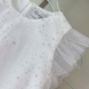 Elegante Vestido Formal de Lujo sin Mangas con Cuello Redondo para Niñas - Versión Coreana de Cintura Alta, Largo hasta la Rodilla, Estilo Princesa con Lazo - Product Image 4