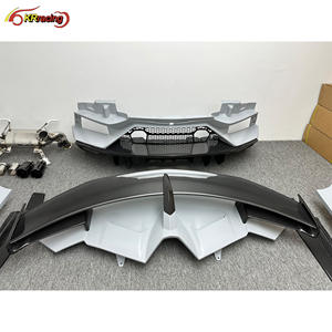 Kit de <span class=keywords><strong>vente</strong></span> chaude pour SVJ Style Prepreg Dry Half Carbon Fiber Body Kit pour Lambo <span class=keywords><strong>Aventador</strong></span> LP700 2011-2015 - Product Image 6