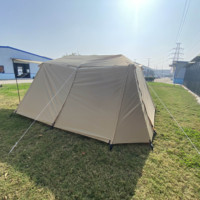 Tenda Camping Otomatis Musim Panas 2026, Ringan, Tahan Air, Dua Lapis, Dua Kamar Tidur, Ruang Tamu, Untuk Keluarga Besar, Cocok untuk Aktivitas Luar Ruangan