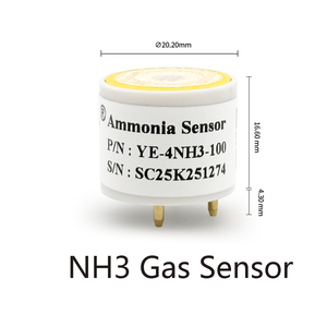 Módulo Detector de Gas Amoníaco (NH3) SENTECH para Monitoreo de Calidad del Aire Industrial - Product Image 4