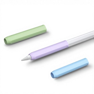 Funda de Silicona Suave para <span class=keywords><strong>Apple</strong></span> Pencil 2.ª Generación Pro USB-C, Ultrafina, Ligera, Lavable, Cómoda para Escribir, Antideslizante - Product Image 6