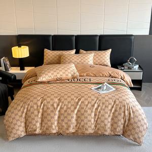 Parure de <span class=keywords><strong>lit</strong></span> en coton lavé imprimé géométrique, style mode, à prix de gros usine, pour la <span class=keywords><strong>d</strong></span>écoration de la maison, de la chambre et du canapé - Product Image 4