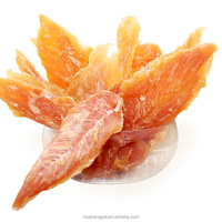 Bandes de poulet naturelles sans additifs pour chien Filet de poulet pour chiens Jerky Dogs Chews 100g Packing