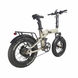 Vélo pliable en aluminium 7 vitesses avec double moteur arrière au moyeu 36V 15AH Lithium 750W et écran LCD couleur pour les balades en banlieue et les loisirs - Product Image 2