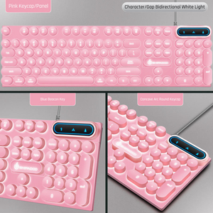 Clavier de jeu mécanique K71 à 71 touches, interrupteurs bleus remplaçables à chaud, câble détachable Type-C, éclairage latéral RGB, moulage personnalisé - Product Image 5