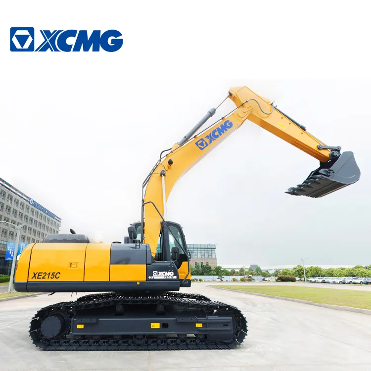 XCMG venda quente 21 ton XE215C escavadeira hidráulica sobre esteiras para venda