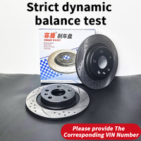 Disques de frein avant pour voiture OE 435120K060/435120K090/4351235322 pour Toyota Fortuner (AN50/AN60) Importé FJ-Cruiser GSJ15 Hilux Vigo