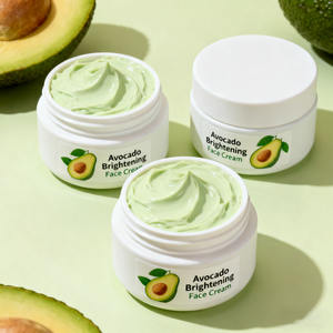 Crème pour le visage à l'avocat coréenne, hydratante blanchissante et anti-âge biologique, Centella pour peaux sèches et sensibles - Product Image 4