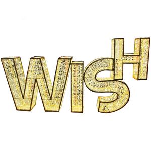 Letras Navideñas Iluminadas LED 3D IP65, Decoración Navideña Impermeable para Centros Comerciales, Calles y Exteriores - Product Image 2