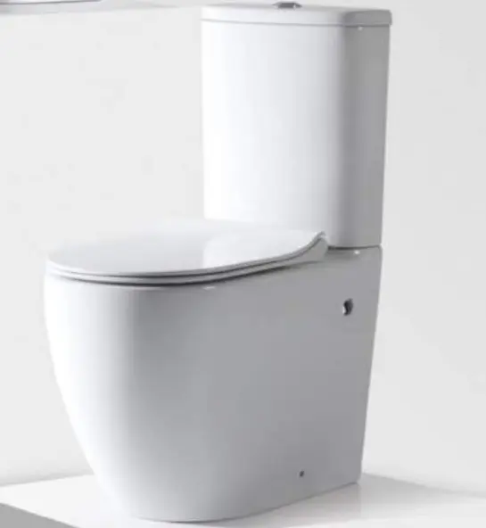 High quality Sanitary Ware cheap house washroom wc floor mounted water closet white color ceramic two piece sanitario toilet