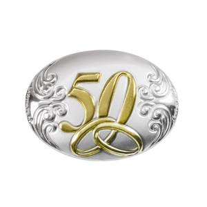 Colgante y amuleto redondos finos BLAZON de 30 mm de diámetro - Product Image 1