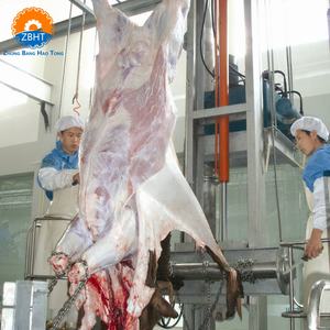 Machine à dépecer les bovins haute performance en acier inoxydable, équipement d'abattoir pour l'installation de transformation du bétail halal - Product Image 2