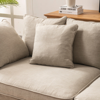 Canapé modulable italien moderne de luxe Meubles de salon modulables avec sièges arabes Ensemble de paresseux fabriqués à même le sol des hôtels Tissu durable