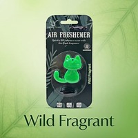 Diffuseur de parfum pour grille d'aération de voiture avec évaporation naturelle, parfum longue durée et senteur rafraîchissante, en PVC